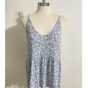 American Eagle Soft & Sexy Size Large Women’s Floral Boho Babydoll Tank Top